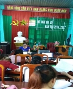 CHI BỘ TRƯỜNG MẦM NON LÂM THỦY TỔ CHỨC HỘI NGHỊ NĂM HỌC 2016-2017