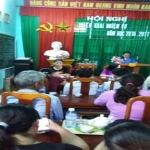 TRƯỜNG MẦM NON LÂM THỦY TỔ CHỨC THÀNH CÔNG HỘI NGHỊ TRIỂN KHAI NĂM HỌC 2016- 2017